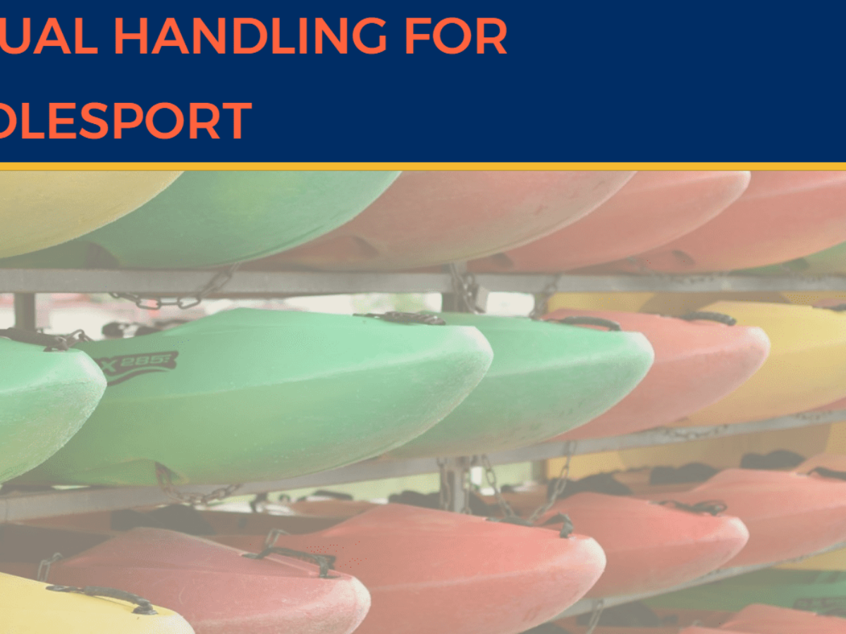 NEW Manual Handling for Paddlesport eLearning Find Out More